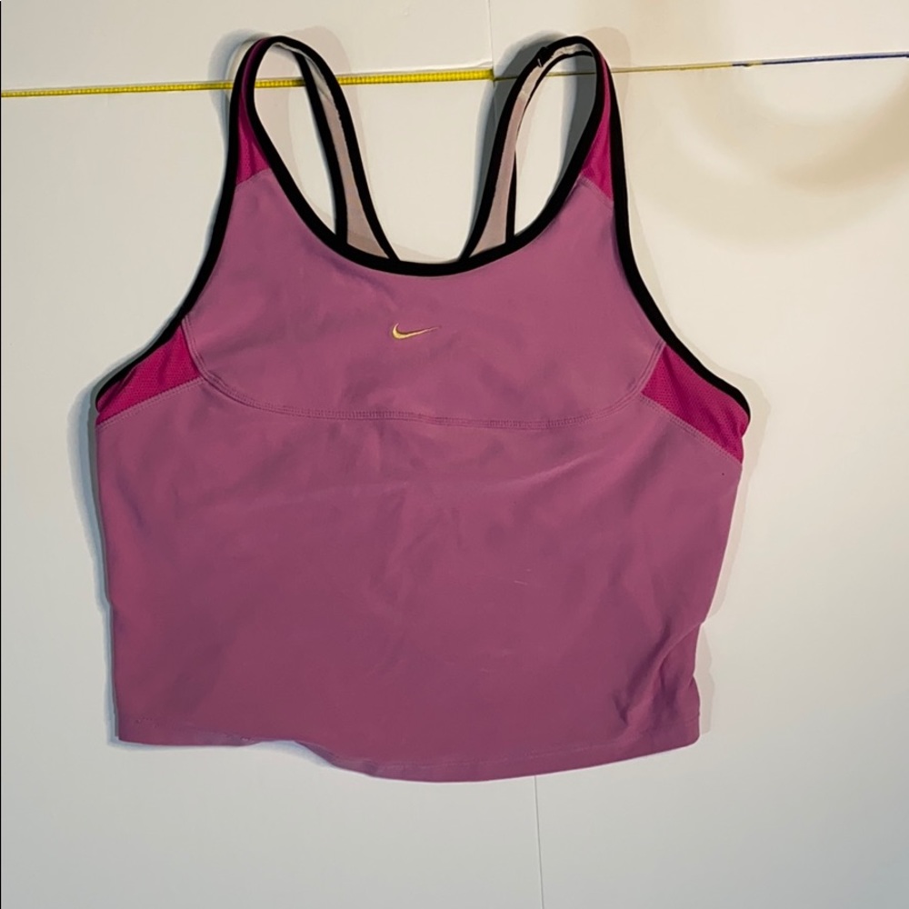 Nike workout crop top
